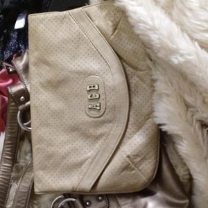 Cute Lil tan purse clutch